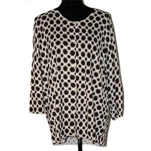 Merona Collection Printed Cardigan Size 3